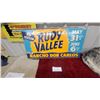 Image 1 : Vintage Rudy Vallée in Person at Rancho Don Carlos Concert Promotional Poster 30 x 16"