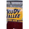 Image 4 : Vintage Rudy Vallée in Person at Rancho Don Carlos Concert Promotional Poster 30 x 16"