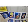 Image 2 : Collection of Art Deco Style Pin-Up and Illustration Art Prints in Protective Sleeves, 10 Pieces