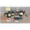 Image 1 : Vintage Camera Lot: Argus Super 8 810, Polaroid Impulse, Vivitar PS:120, Pentax K1000 and More
