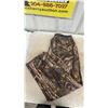 Image 2 : Master Sportsman Camouflage Hunting Pants Size XL, Hunting Jacket Size Medium, and Back Pack