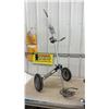 Image 4 : Golf Bag and Cart - Not Complete Set of Clubs