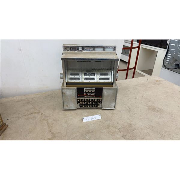 Seeburg S160 Consolette Stereo Wallbox Jukebox Selector, Circa 1960-1962
