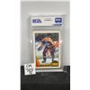Image 1 : Graded Autographed Bernie Nichols LA Kings Card