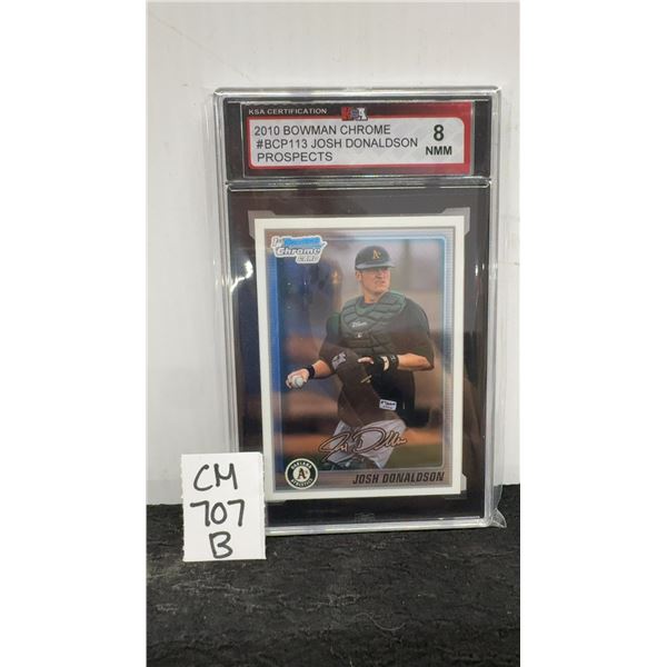 Graded Josh Donaldson Rookie Baseball Card