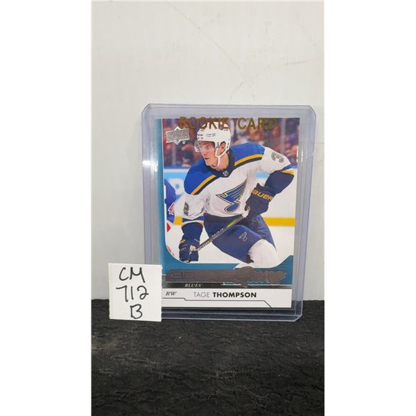 Tage Thompson Young Guns Rookie Card