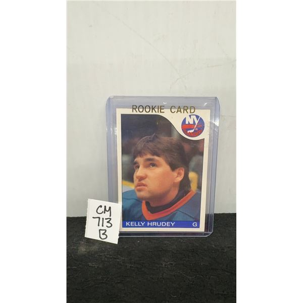 Kelly Hrudey Rookie Card