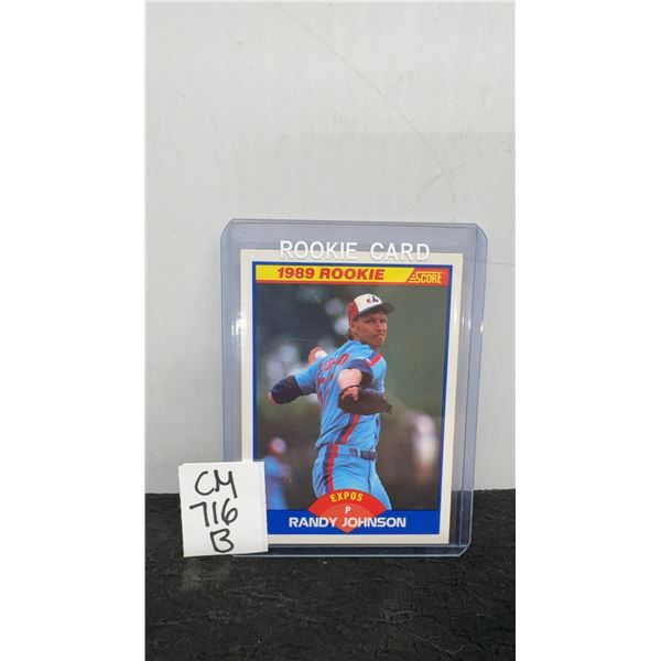 Randy Johnson Montreal Expos Rookie Card