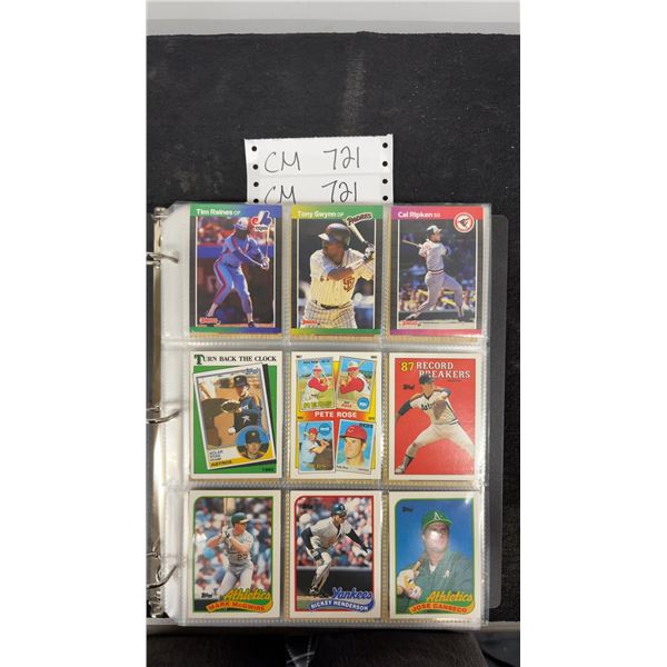 1980's Baseball Card Collection