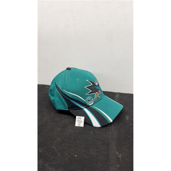 Never Worn San Jose Sharks Hat With Pin