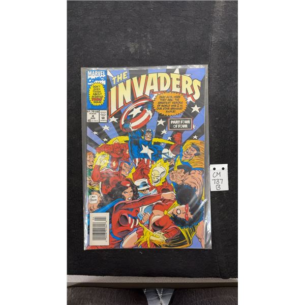 Marvel Comic- The Invaders Volume 2 #4