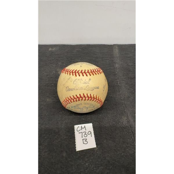 Vintage Signed Baseball
