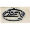 Image 5 : "Open" LED Sign, 12VDC 3.3A, For Indoor Use Only with Power Cord, 17 x 27"