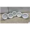 Image 11 : Recessed & Surface Mount Lighting: VuLite V4012 Recessed LED Downlights, Fluorescent Troffer