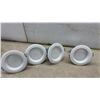 Image 9 : Recessed & Surface Mount Lighting: VuLite V4012 Recessed LED Downlights, Fluorescent Troffer