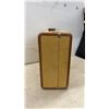 Image 7 : Vintage: Round Framed 21 x 21" Mirror & Suitcase