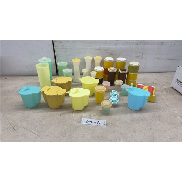 Vintage Tupperware Shakers, Tumblers, Containers & More