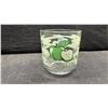 Image 4 : Vintage Apple Juice Glasses & Orange Motif Carafe, 8 Piece Set