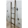 Image 2 : Wooden Blanket Ladder, 71" High