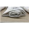 Image 3 : Three White Tarps with Grommets, 6 x 10 Feet