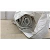 Image 4 : Three White Tarps with Grommets, 6 x 10 Feet