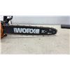 Image 5 : Worx WG305 14" Electric Chainsaw, 120V, 60Hz, 8A, 2017, & Bar Cover