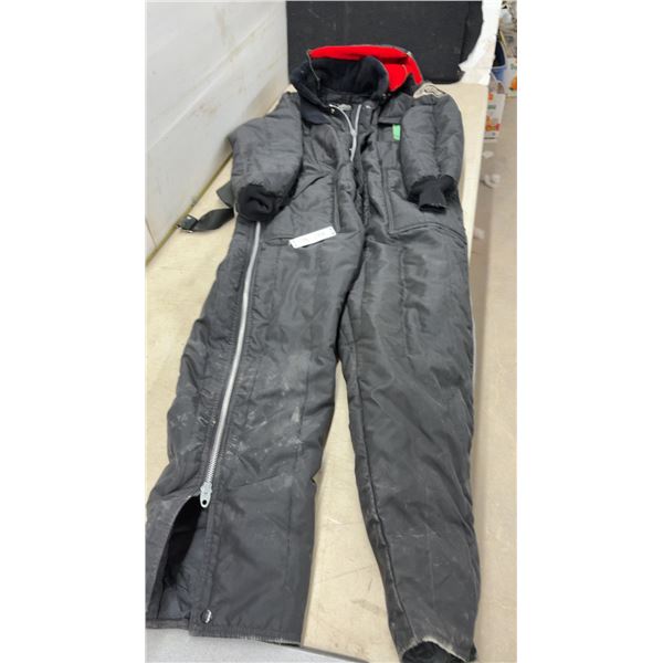 Vintage Arctic Cat Snowmobile Snow-Suit, XXL, Black & Red, with Arctic Cat Snowmobile Patch
