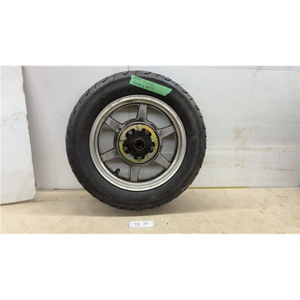 1988 Honda Goldwing 1600 Rear Dunlop K177 Touring Tire, Rear Wheel Fitment Only