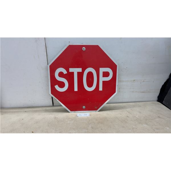 Metal Stop Sign, 24 x 24"