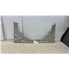 Image 1 : Pair of Cast Iron Grapevine & Scrollwork Brackets, 20 x 20"