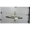 Image 4 : Antique 1800's Cast Iron & Steel Revolving Store Display Clothing Display, 75 x 30"