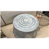 Image 5 : Galvanized Tub, Metal Tackle Box, with Lead Fishing Weights, Large Hooks, Wire Tomato Cages