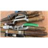 Image 3 : Nine Antique Fishing Rods with Cork & Wood Handles