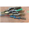 Image 6 : Nine Antique Fishing Rods with Cork & Wood Handles