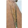 Image 9 : Nine Antique Fishing Rods with Cork & Wood Handles