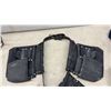 Image 9 : SmartSet Alarm Clock Radio, Black Rod Iron Basket, 6 1/2 x 30 x 7 1/2", Leather Tool Belt &