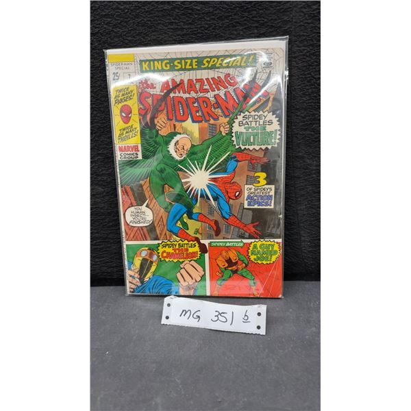 The Amazing Spider-Man King-Size Special! #1 Comic Book, Dec. 1965