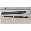 Image 1 : Two-Piece Pool Cue with Case. Damage on Shaft