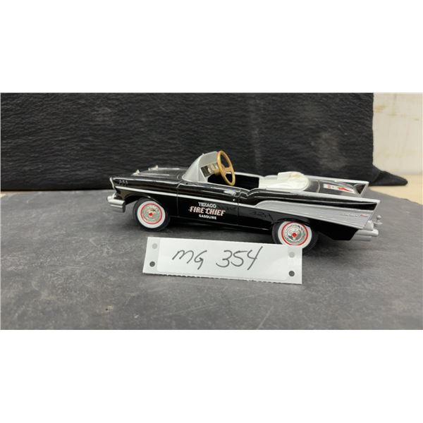 Texaco Fire Chief Gasoline 1957 Bel Air Pedal Car, 3 x 10 x 3 1/4"