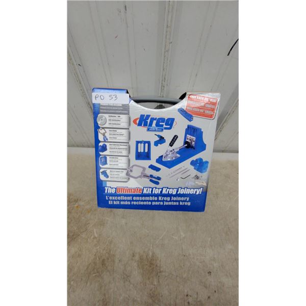 Kreg Master System Ultimate Kit for Kreg Joinery, Kreg Jig, Face Clamp, & More