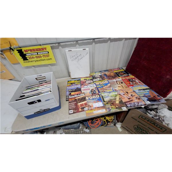 Woodworking Magazines: Fine Woodworking, Home Workshop, Wood, American Woodworker, & More