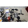 Image 2 : Philips RG6 Quad-Shield Coaxial Cable 100' Roll, Power Adapters, Firewire Cable and More Computer..