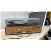 Image 11 : Lloyd's AM-FM Stereo Cassette Recorder & BSR Turntable w/ Dust Cover