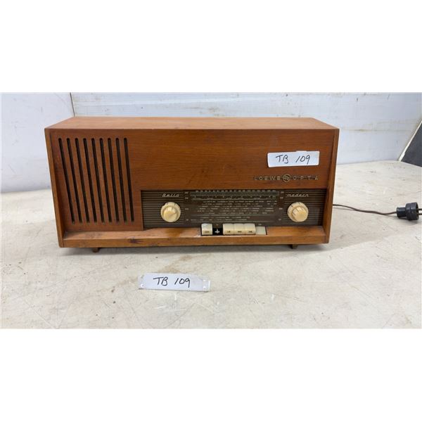Loewe Opta Bella Modern Type 3 20 13 Radio Receiver with Power Cord