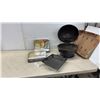 Image 1 : Zip Instant Light BBQ Grills (2), Portable Kettle Grill, & Perforated Grill Basket