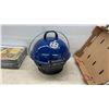 Image 7 : Zip Instant Light BBQ Grills (2), Portable Kettle Grill, & Perforated Grill Basket