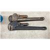 Image 5 : Assorted Pipe Wrenches, Screwdrivers, Pliers, Tool Box, & More