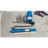 Image 8 : Assorted Pipe Wrenches, Screwdrivers, Pliers, Tool Box, & More