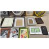 Image 4 : Assorted Picture Frames, Wall Art, Collector Plate, Clock& More
