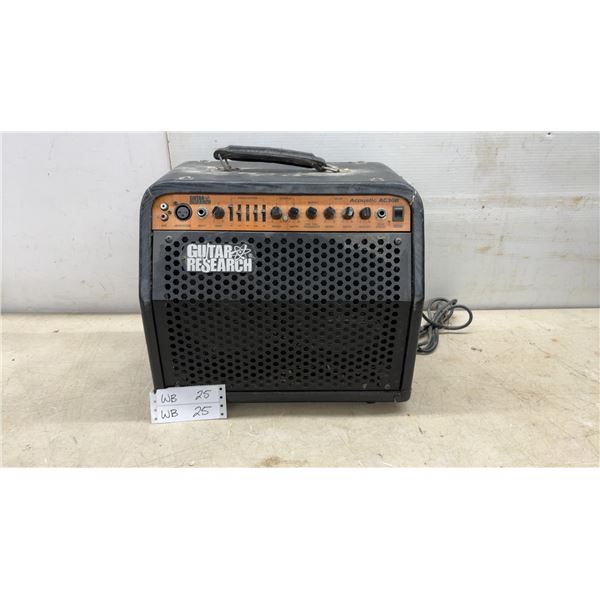 Guitar Research AC30R Acoustic Guitar Amplifier with Chorus, Notch, and Delay Effects